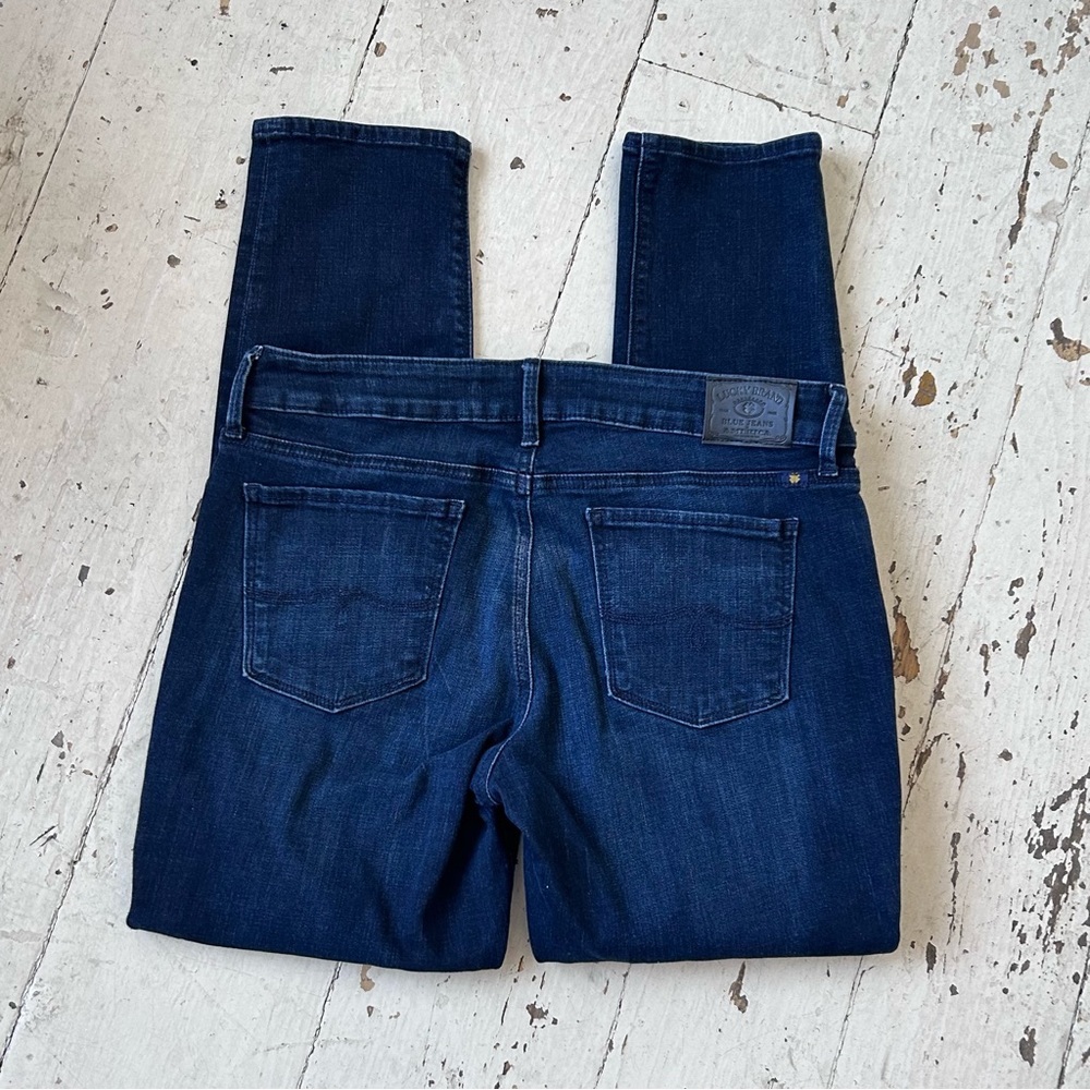 Lucky Brand Blu/Blk Lolita Skinny Jeans